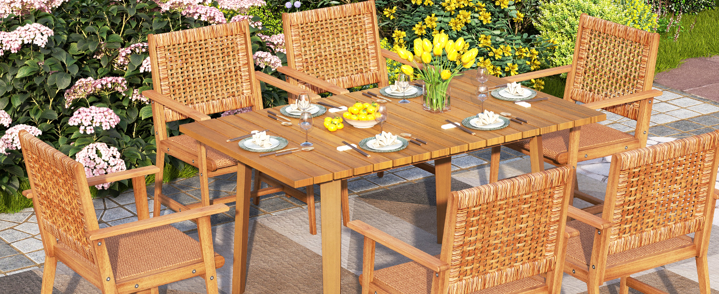 outdoor teak dining chairs