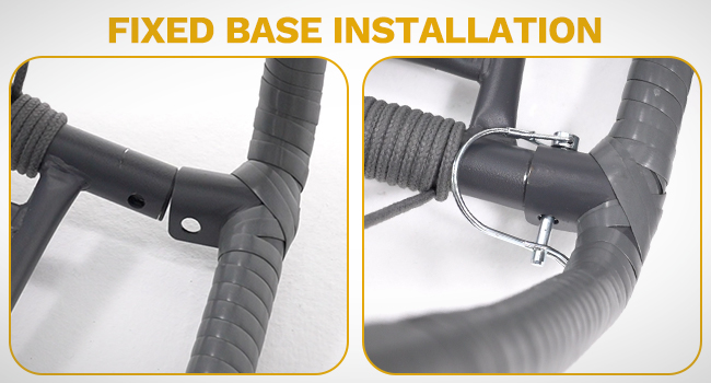 DWVO Egg Hanging Swing Chair with Stand