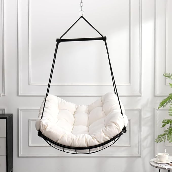 Hammock Chair Swing with Cushion
