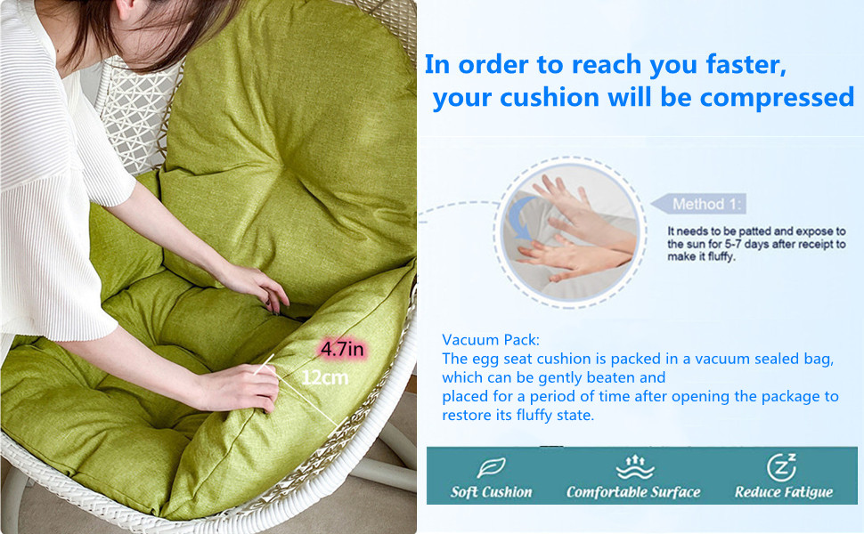 egg chair cushion