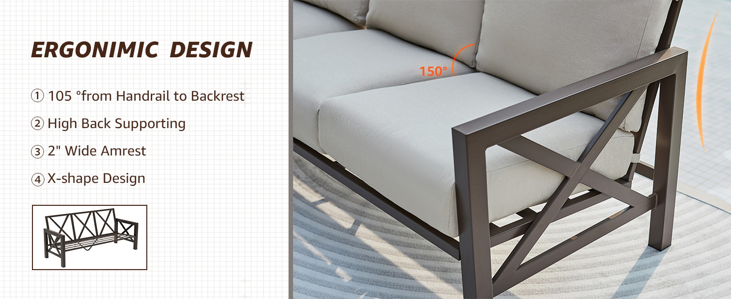 patio furniture sets 3 pcs