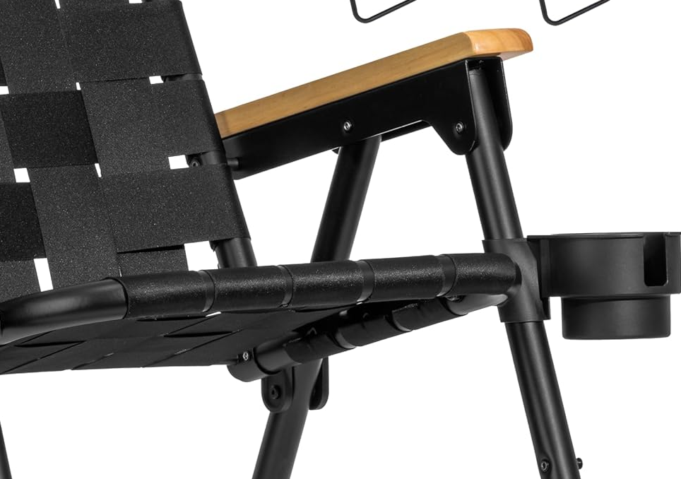 Outdoors WOVN Premium Beach & Camping Chair - Folding Backpack Chair for Adults