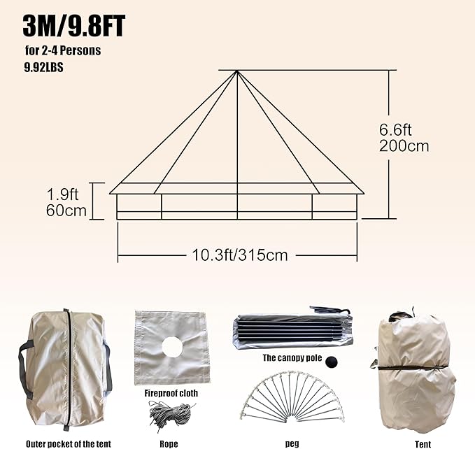 4 Person Tent