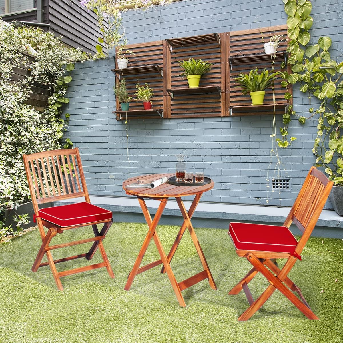  3Pcs Patio Bistro Set
