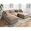 Cloud Couches for Living Room L Shaped Sectional Couch with Ottoman Deep Plush 4 Seats Sofa Modern Sofa for Apartment
