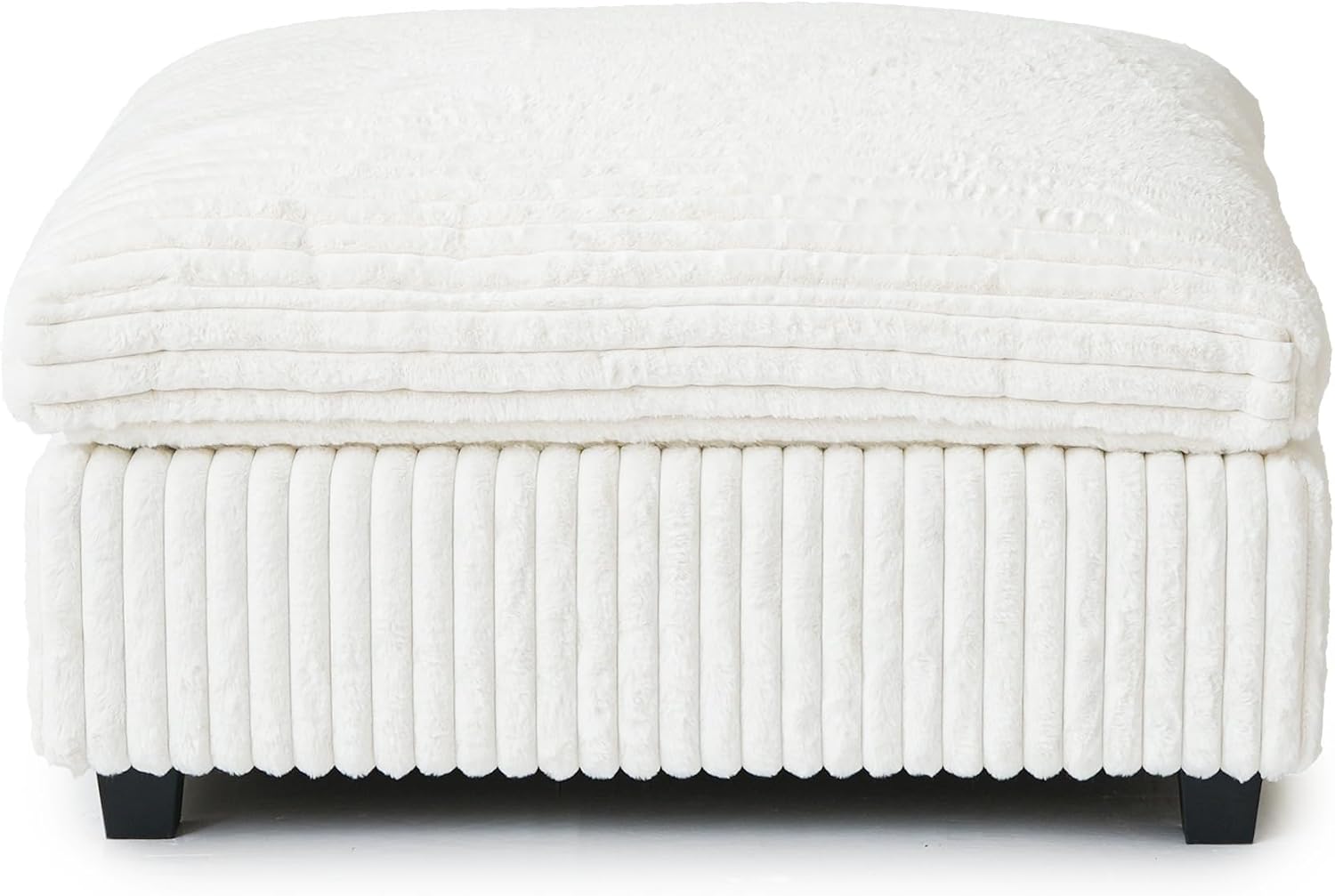  Cloud Couch Modular Sectional Sofa,157" Oversized 8 Seater Convertible Sofa,U Shaped Couch with Ottoman,Plush Sofas with 2 Chaise for Living Room,Covers Washable&Replaceable (Brown)