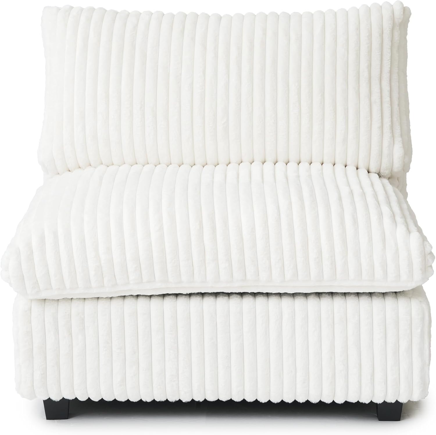  Cloud Couch Modular Sectional Sofa,157" Oversized 8 Seater Convertible Sofa,U Shaped Couch with Ottoman,Plush Sofas with 2 Chaise for Living Room,Covers Washable&Replaceable (Brown)