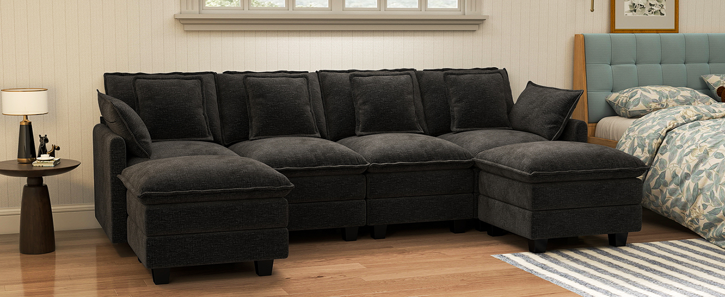 Black couch