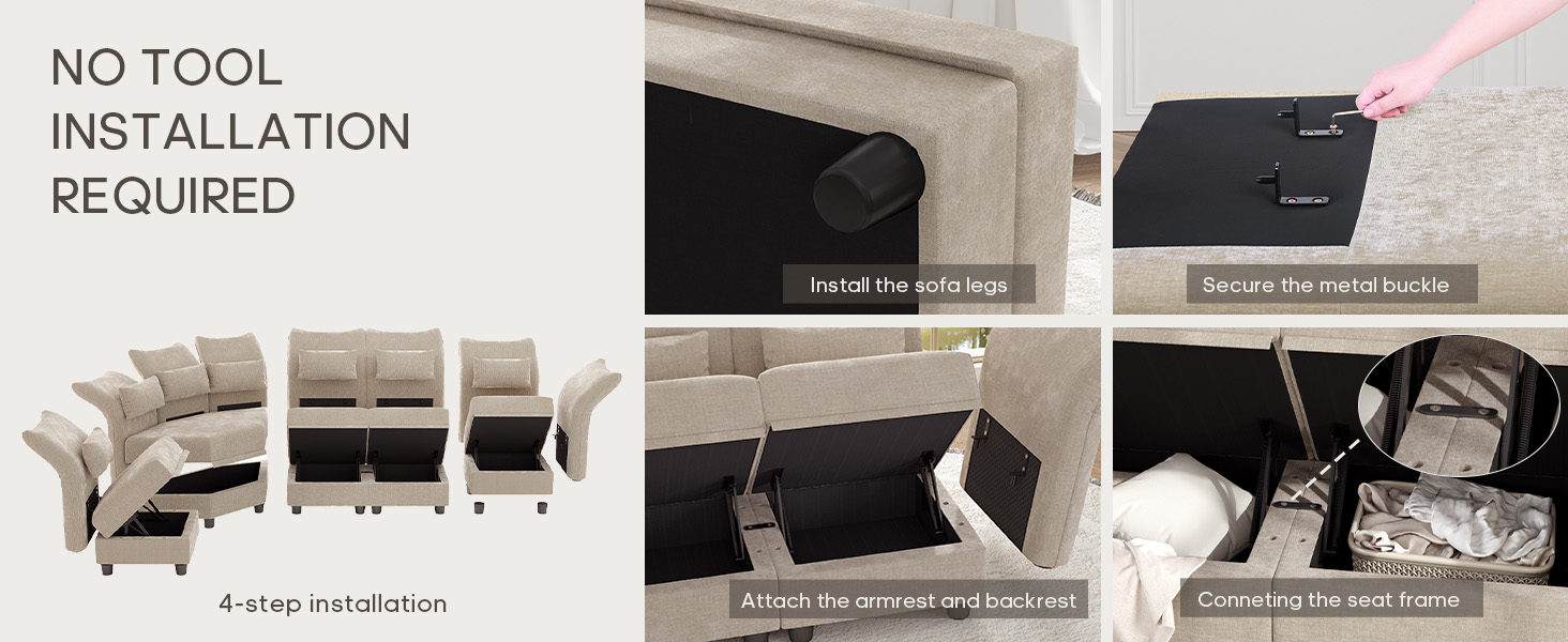 llappuil sectional couches for living room