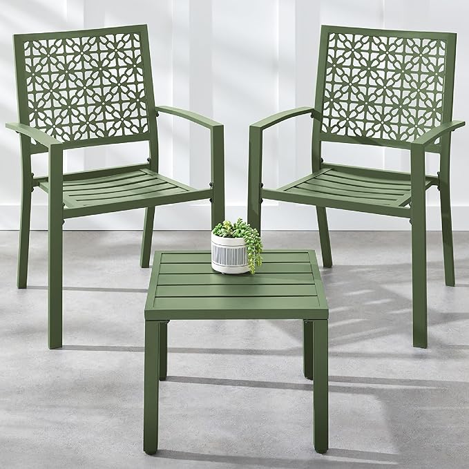  3-Piece Outdoor Bistro Set