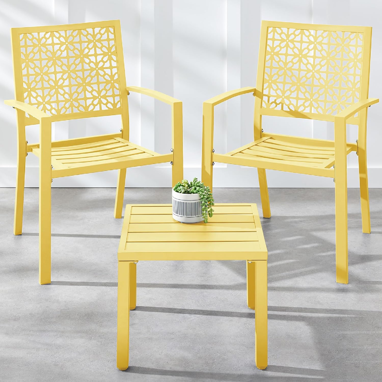  3-Piece Outdoor Bistro Set