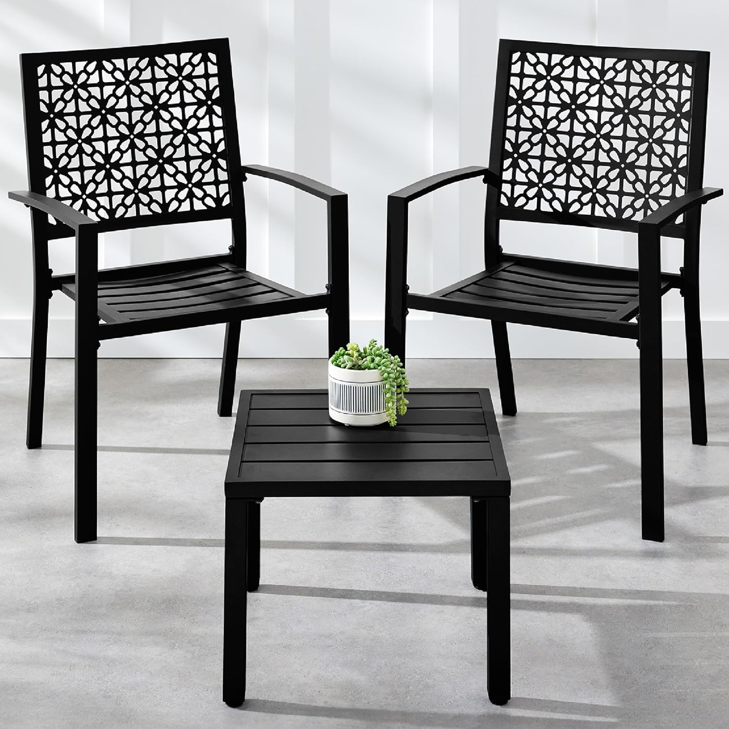  3-Piece Outdoor Bistro Set