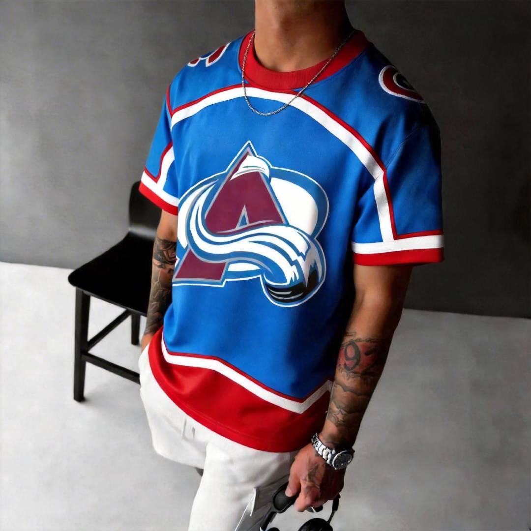 Unisex  "Colorado Avalanche"  Inspired Trendy T-shirt