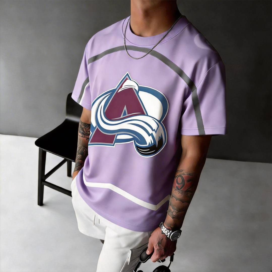 Unisex  "Colorado Avalanche"  Inspired Trendy T-shirt