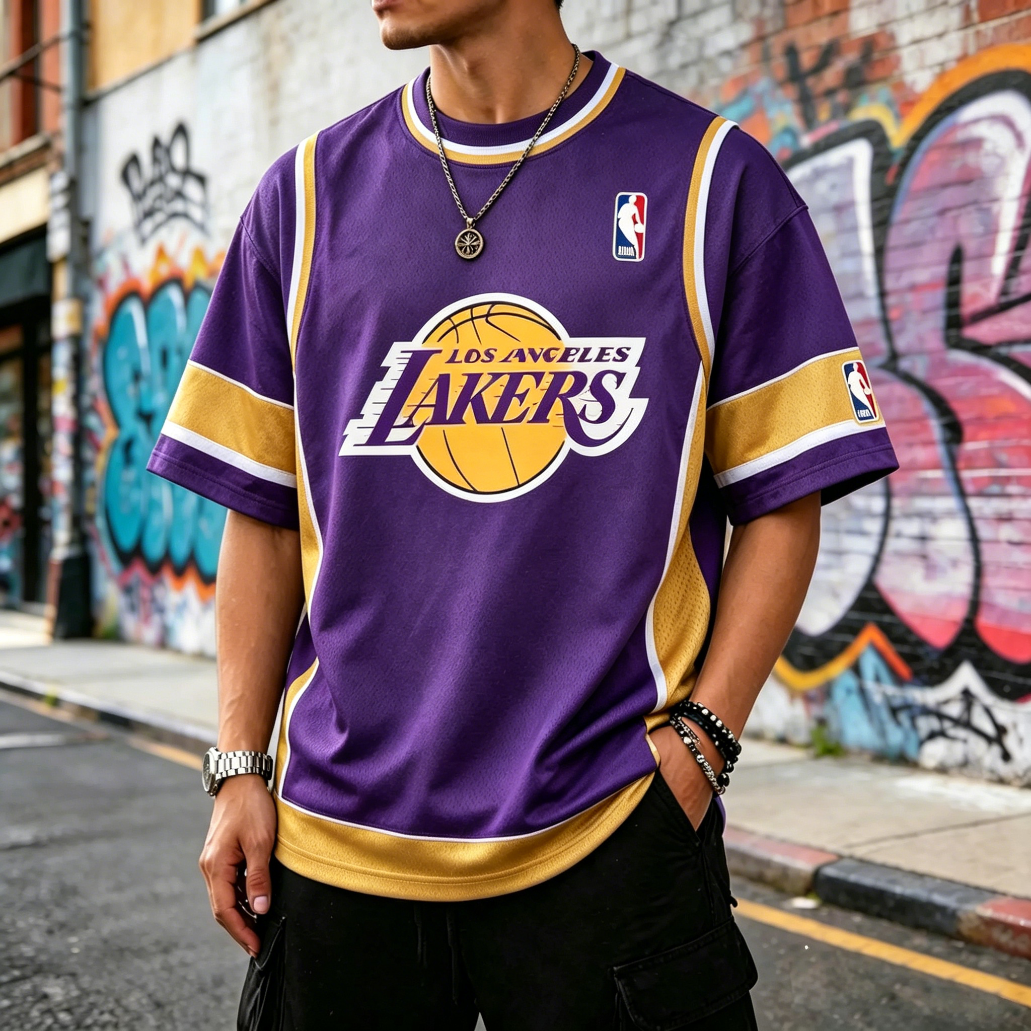 Lakers-themed Tee