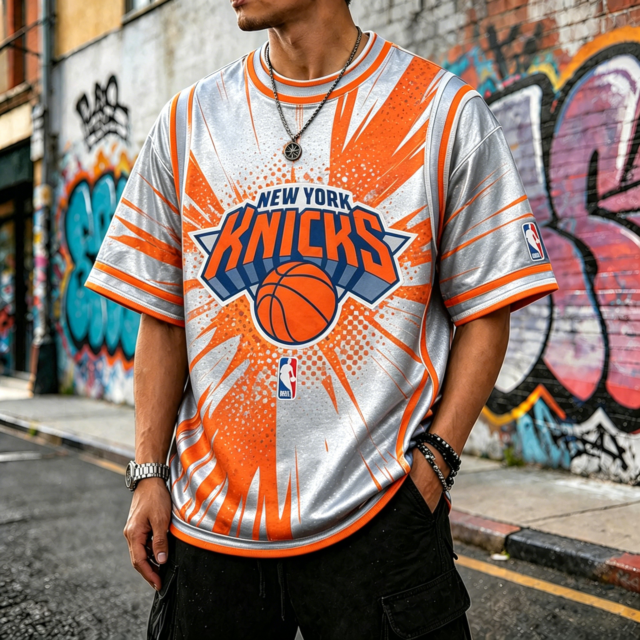New York Knicks-Themed Tee