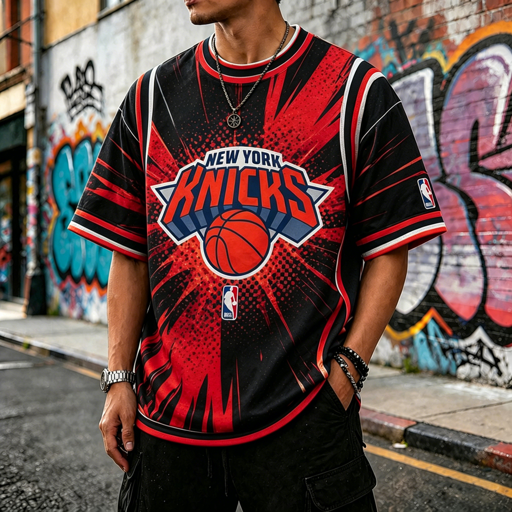 New York Knicks-Themed Tee