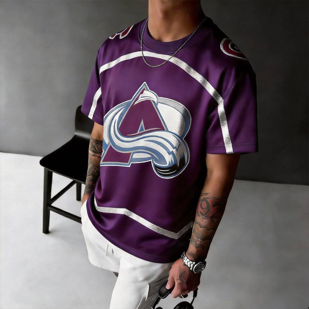 Unisex  "Colorado Avalanche"  Inspired Trendy T-shirt
