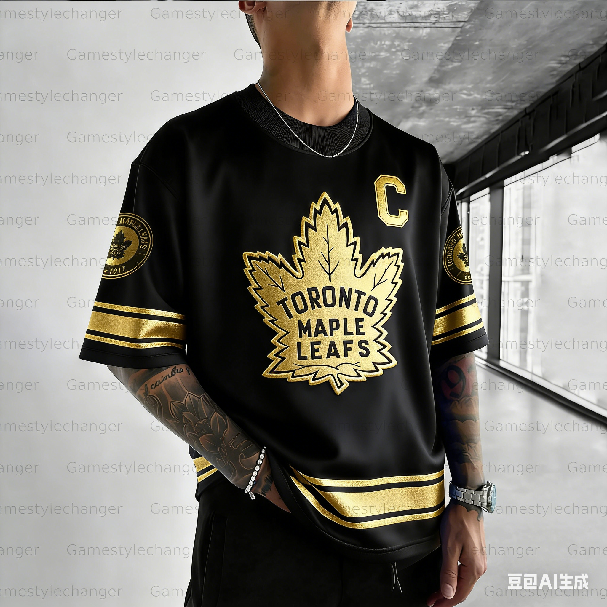 Unisex  "Toronto maple leafs"  Inspired Trendy T-shirt