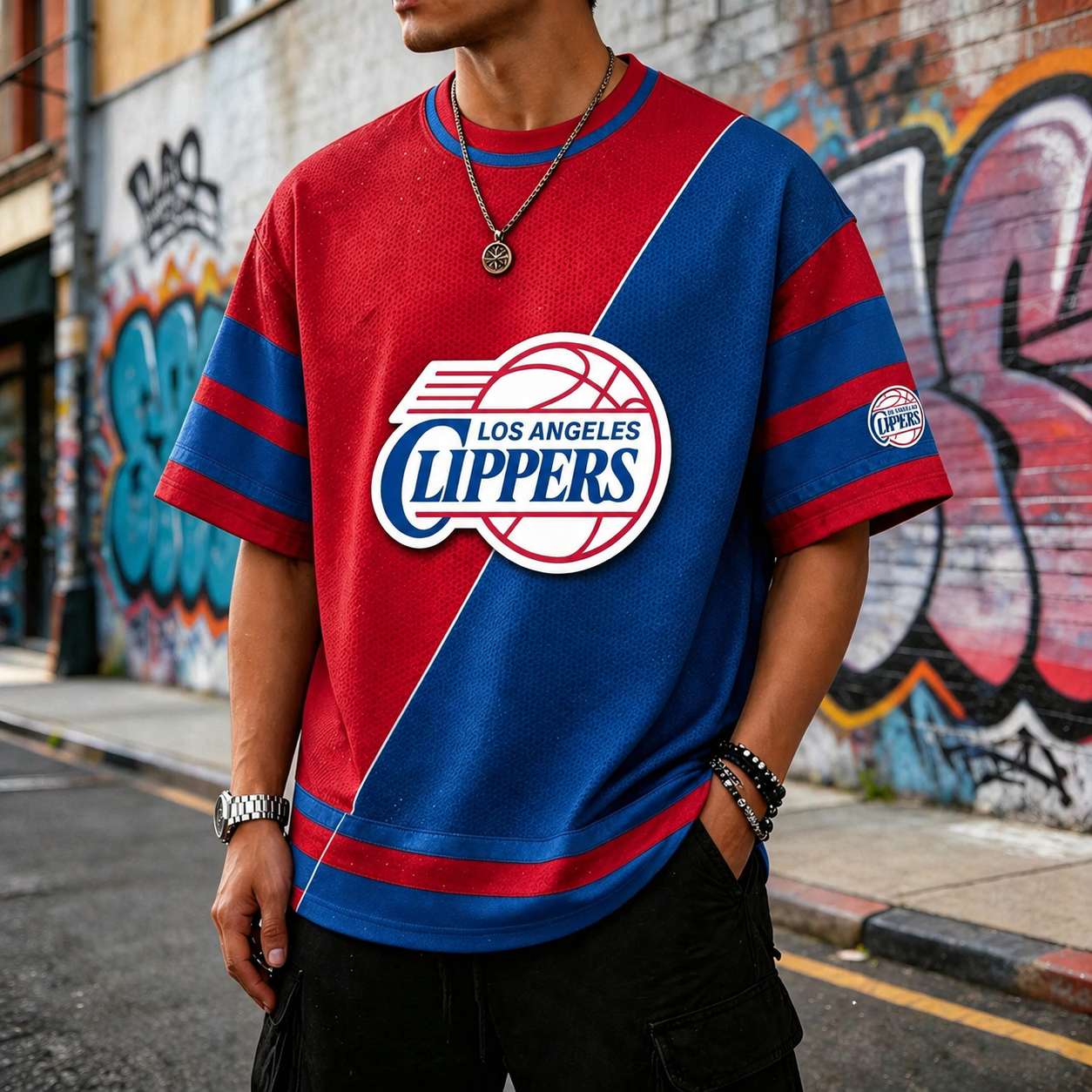 Los Angeles Clippers basketball-themed Tee