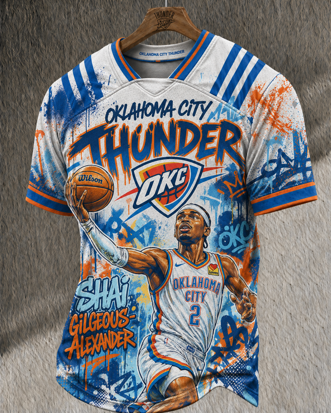 Oklahoma City Thunder-Themed Tee
