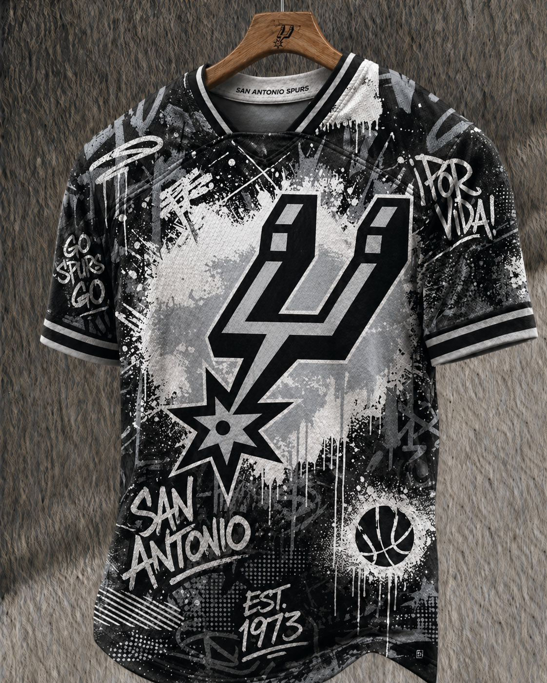 San Antonio Spurs-Themed Tee