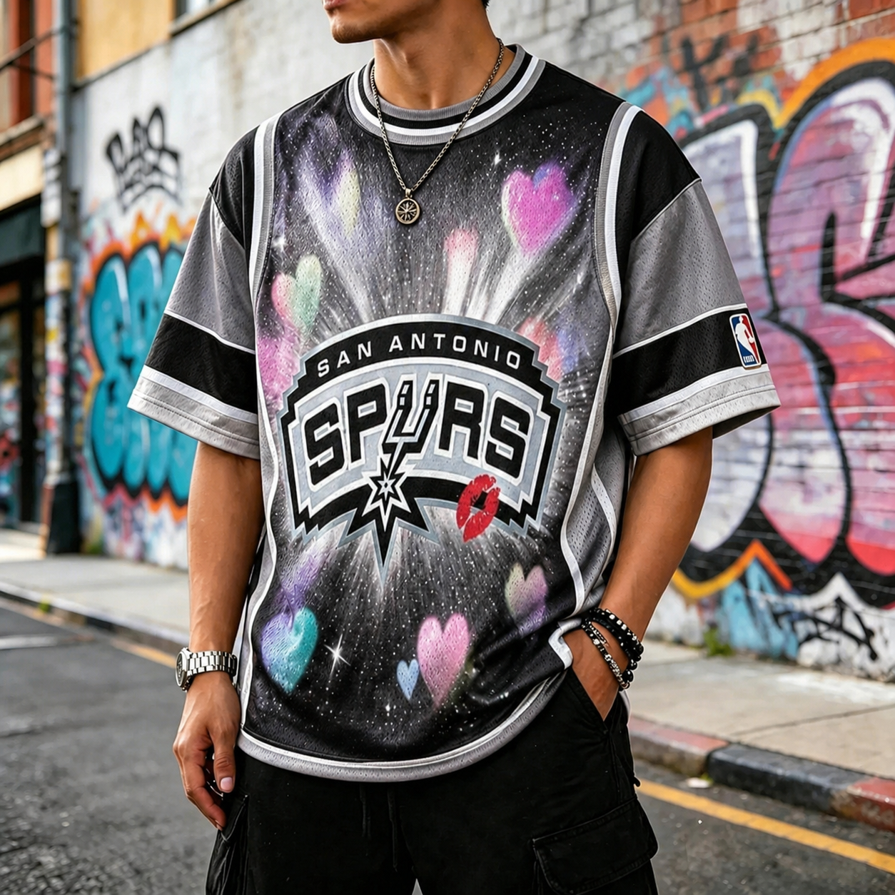 San Antonio Spurs-Themed Tee