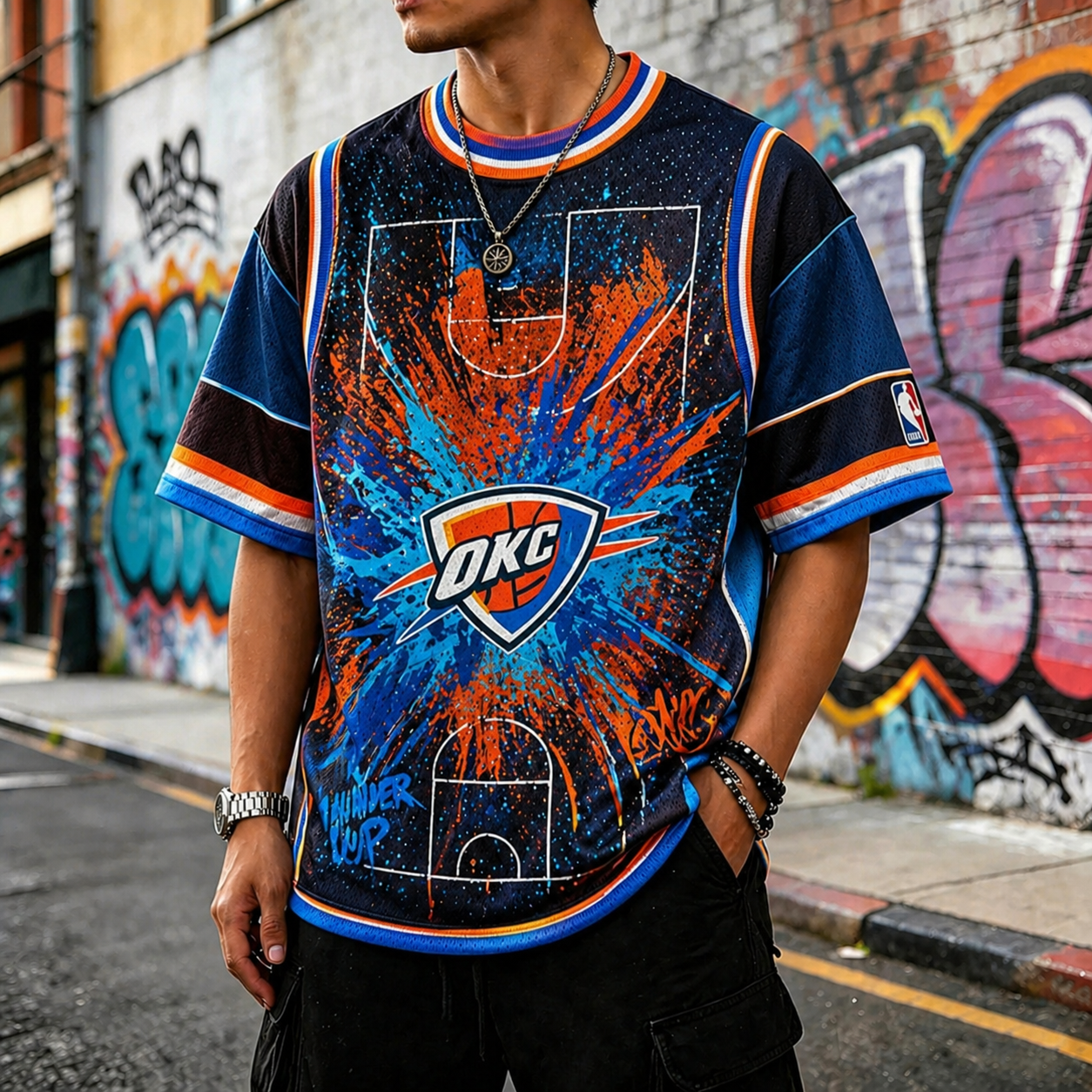 Oklahoma City Thunder-Themed Tee