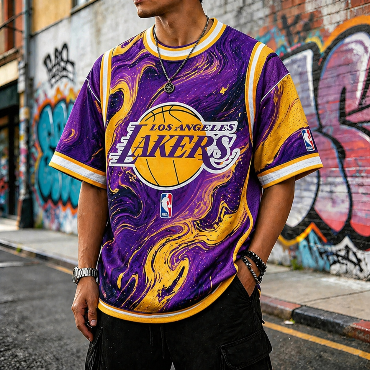 Los Angeles Lakers-Themed Tee