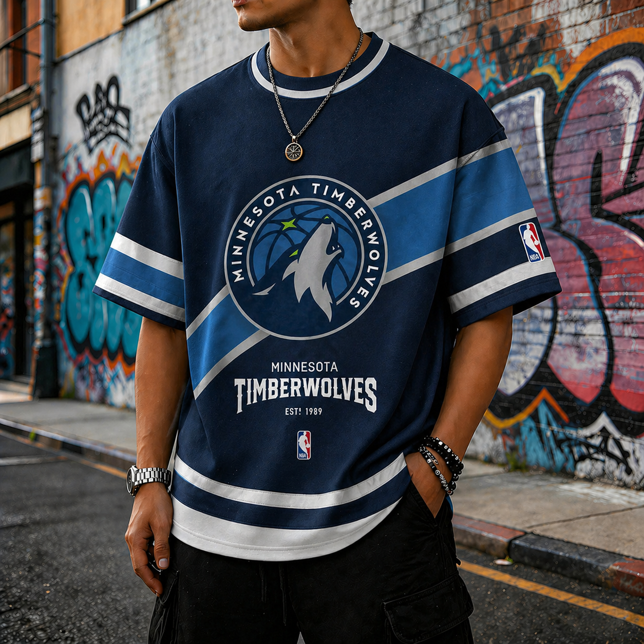 Minnesota Timberwolves-Themed Tee