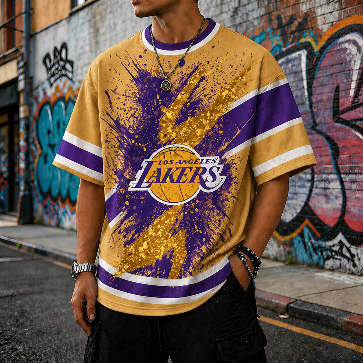 Los Angeles Lakers-Themed Tee