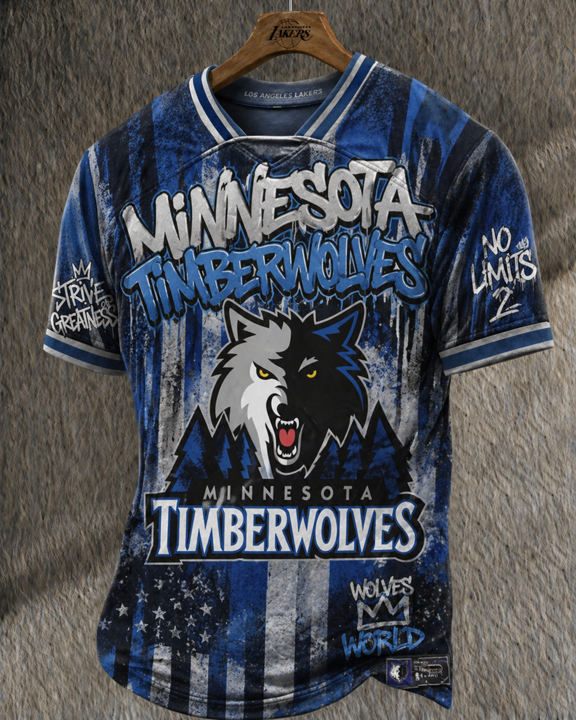 Minnesota Timberwolves Themed Tee