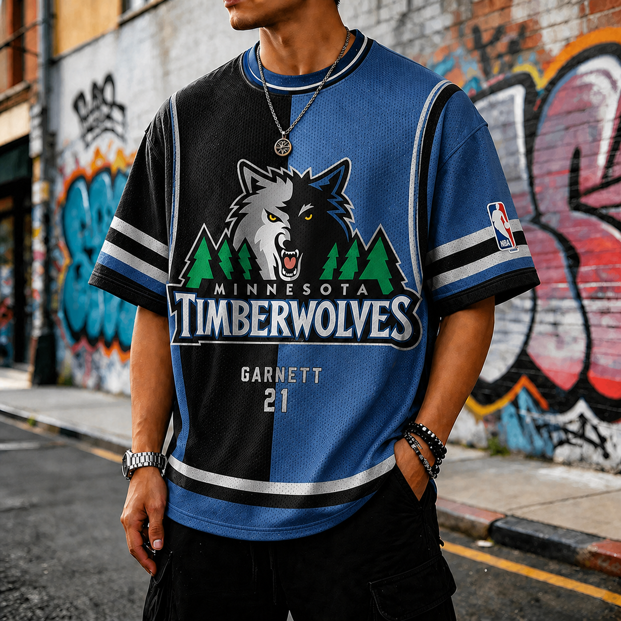 Minnesota Timberwolves Themed Tee