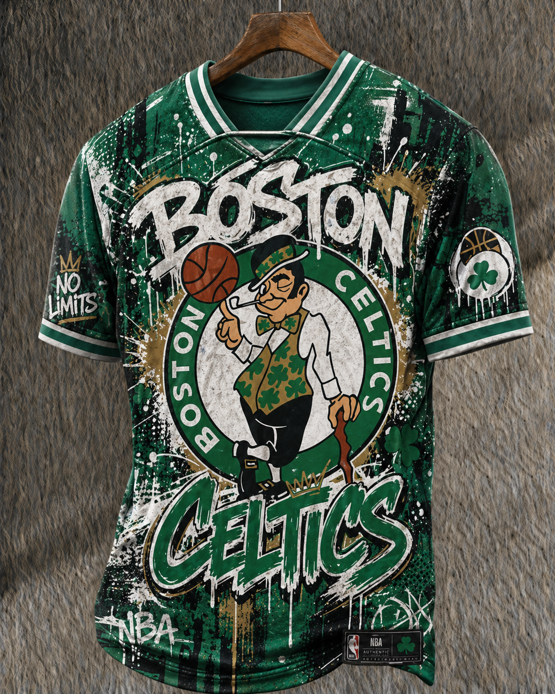 Boston Celtics Themed Tee