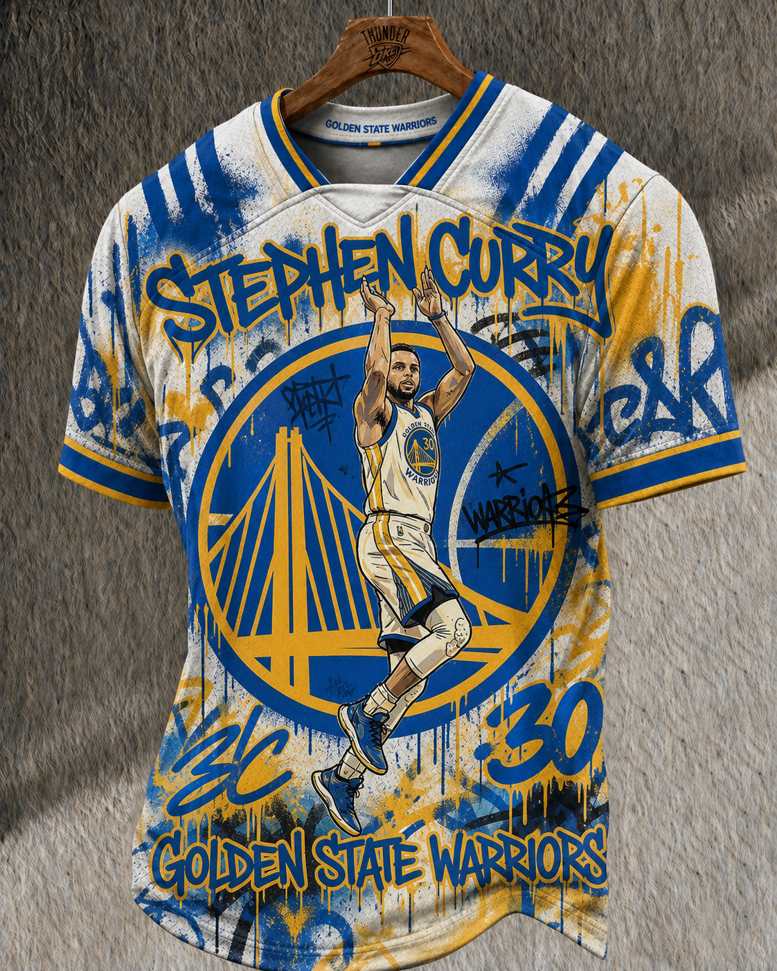 Golden State Warriors Themed Tee