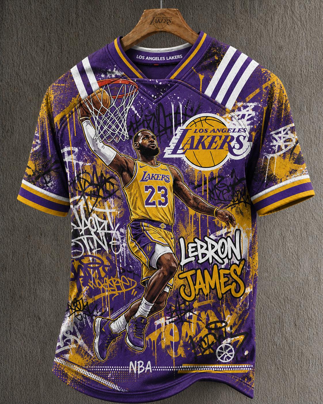 Los Angeles Lakers Themed Tee