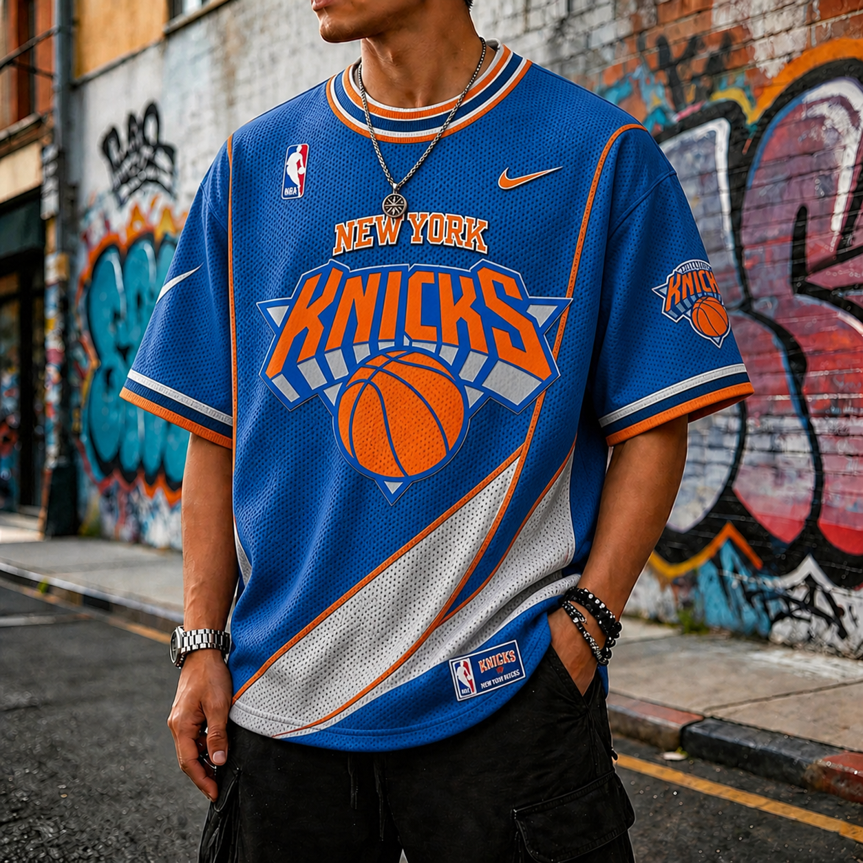New York Knicks Themed Tee