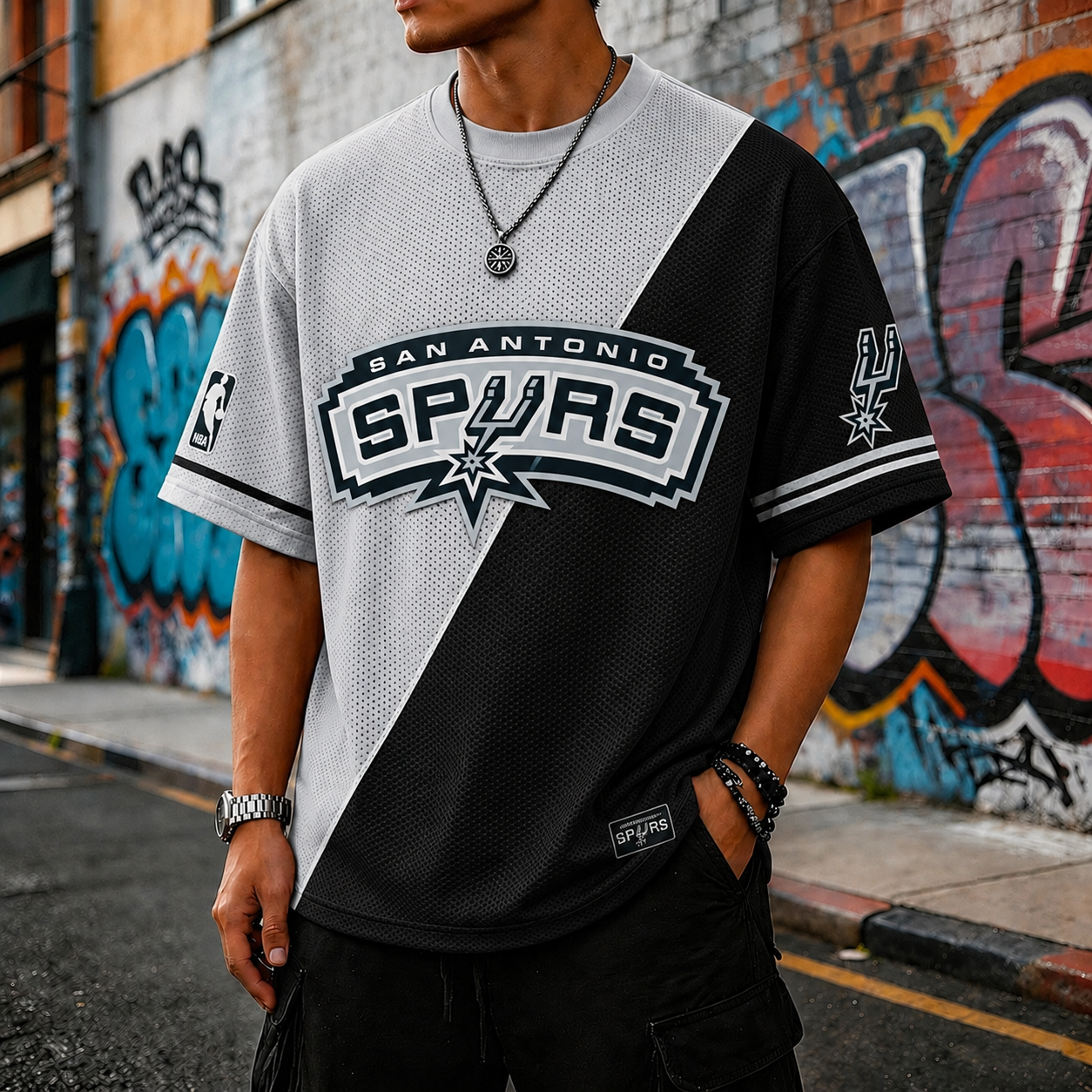 San Antonio Spurs-Themed Tee