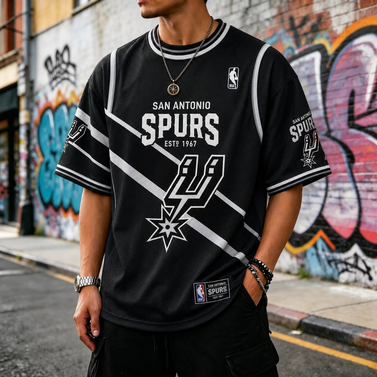 San Antonio Spurs-Themed Tee