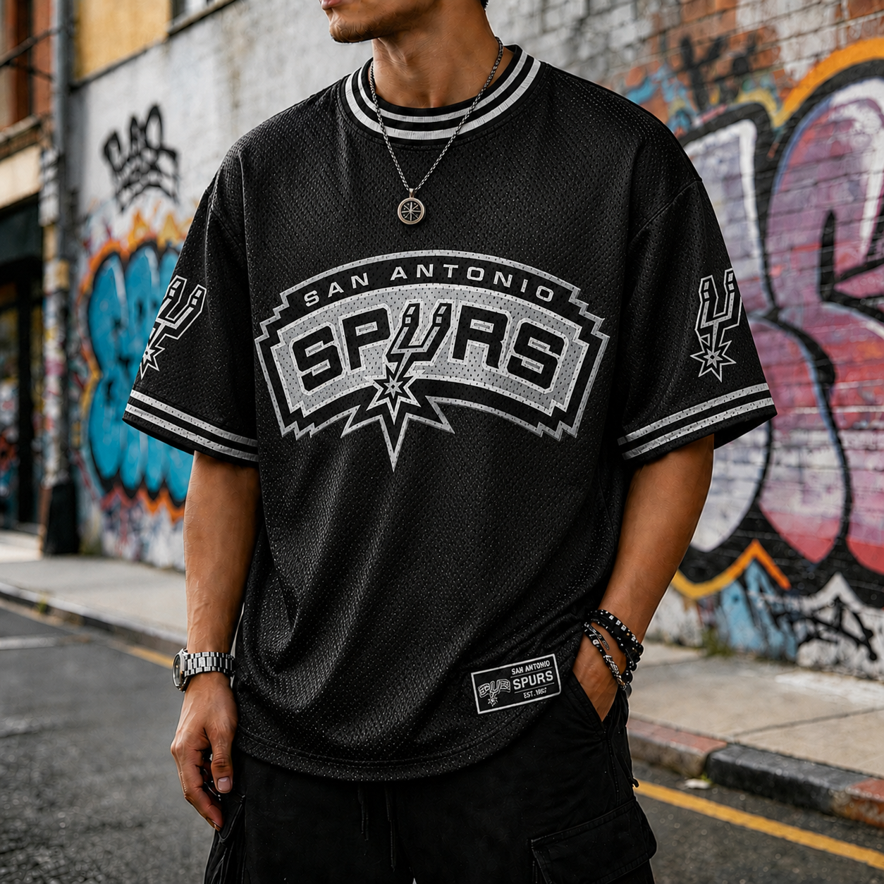 San Antonio Spurs-Themed Tee