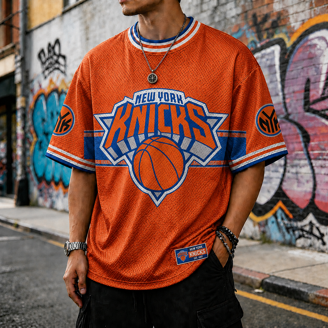 New York Knicks-Themed Tee