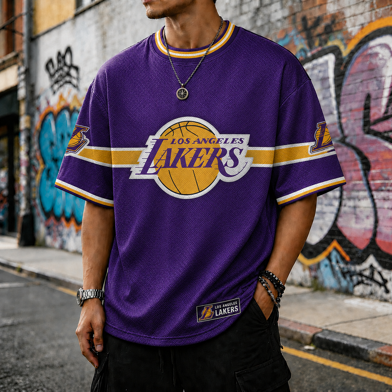 Los Angeles Lakers Themed Tee