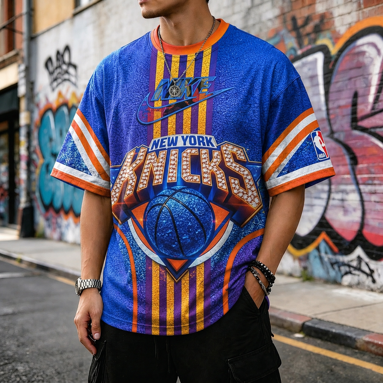 New York Knicks Themed Tee