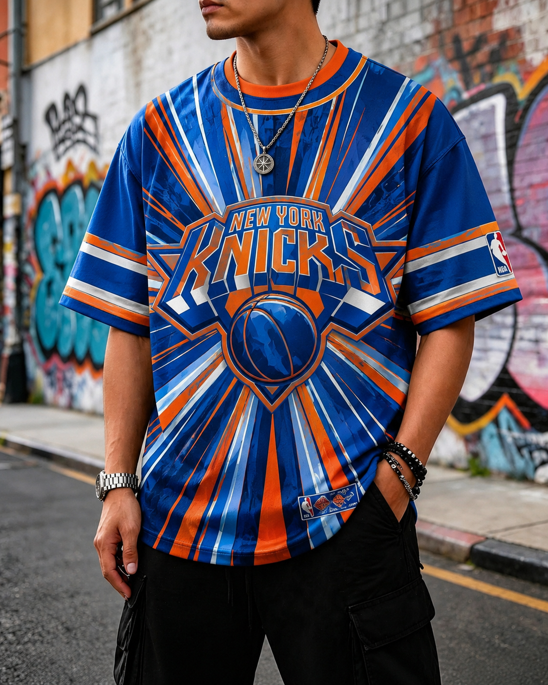 New York Knicks Themed Tee