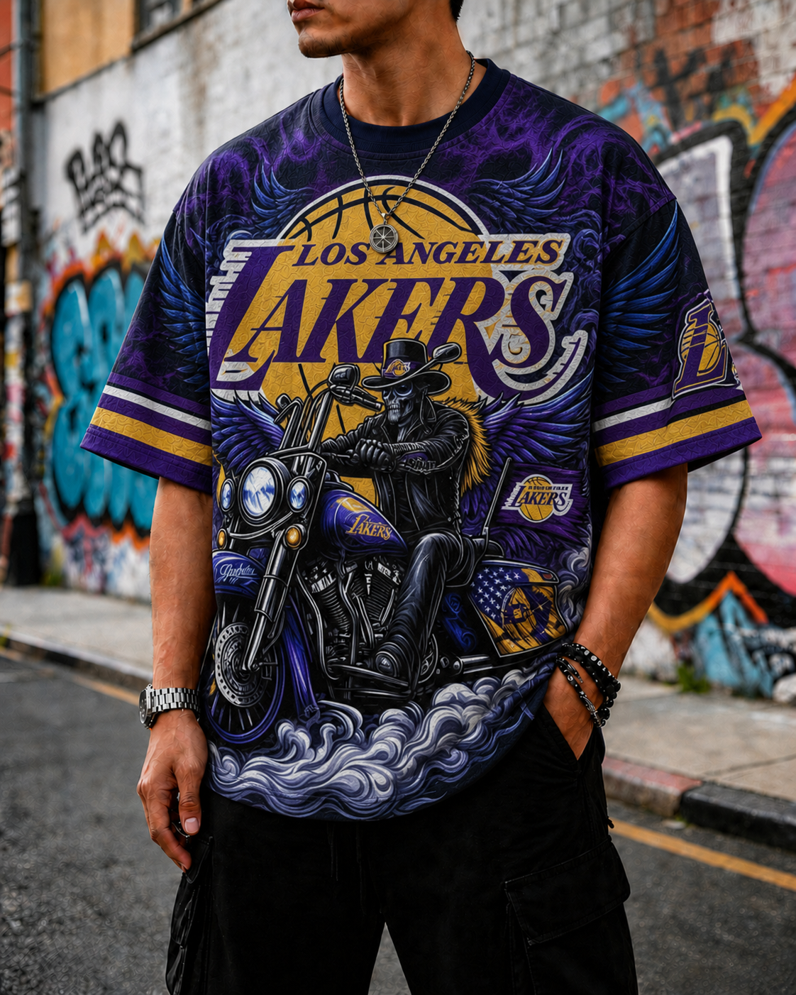 Los Angeles Lakers Themed Tee