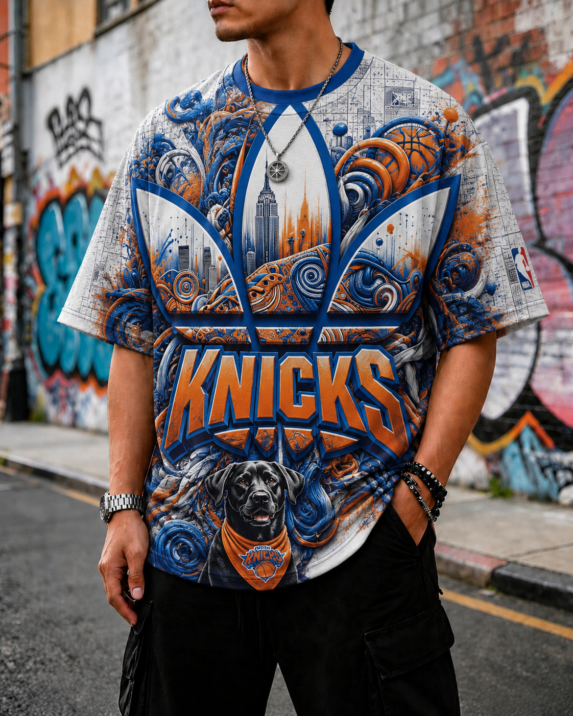 New York Knicks Themed Tee
