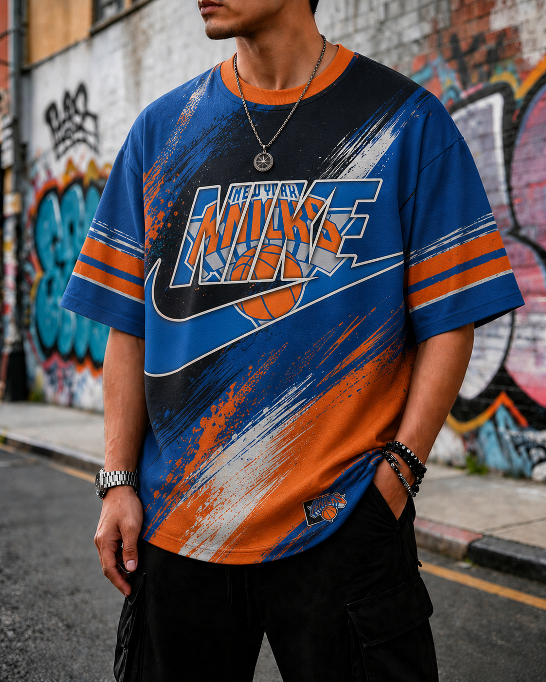 New York Knicks Themed Tee