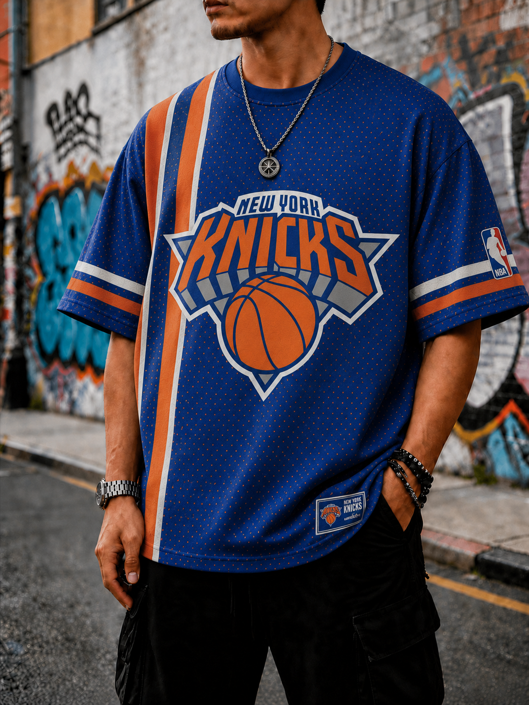 New York Knicks Themed Tee