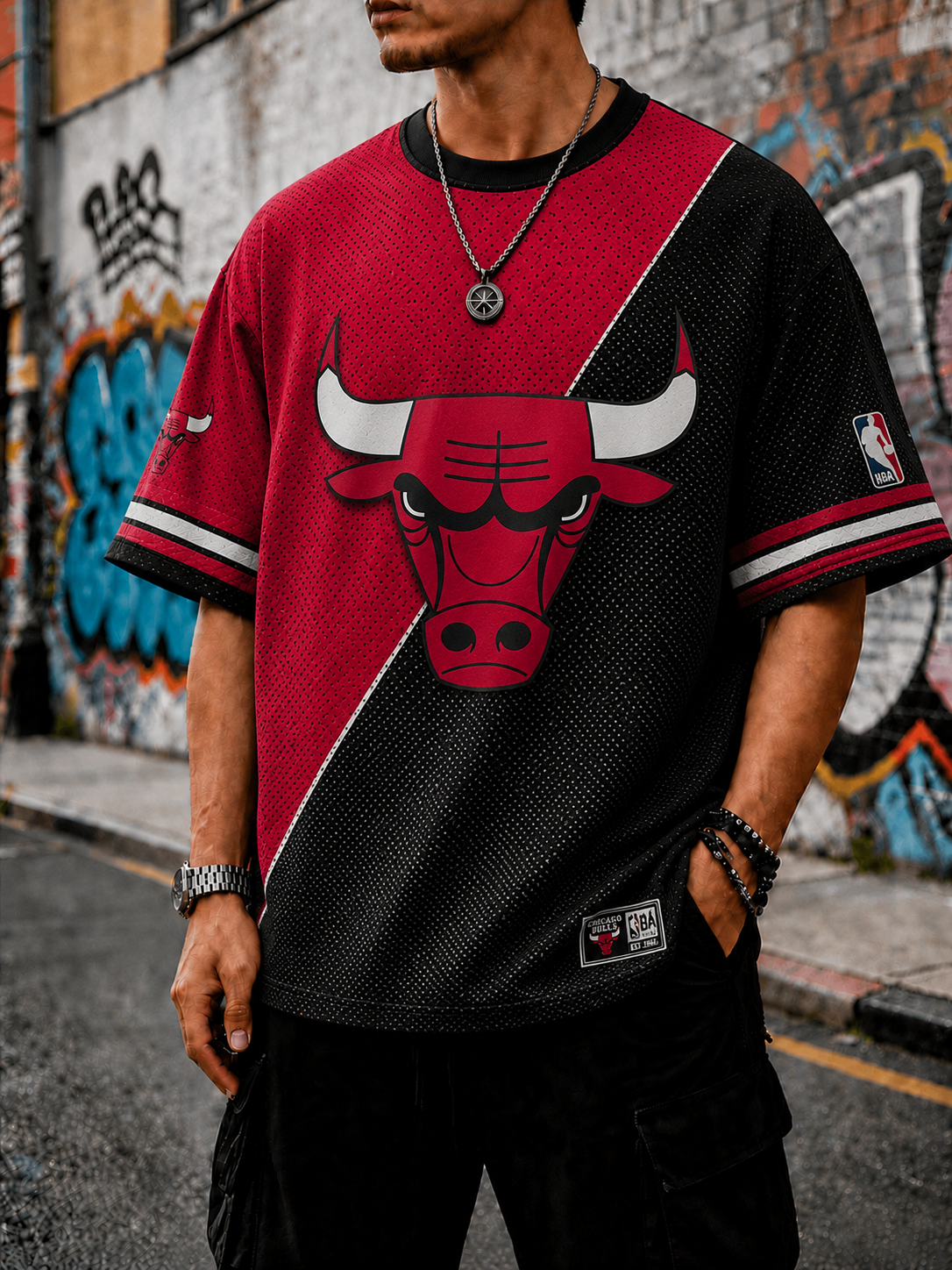 Chicago Bulls Themed Tee
