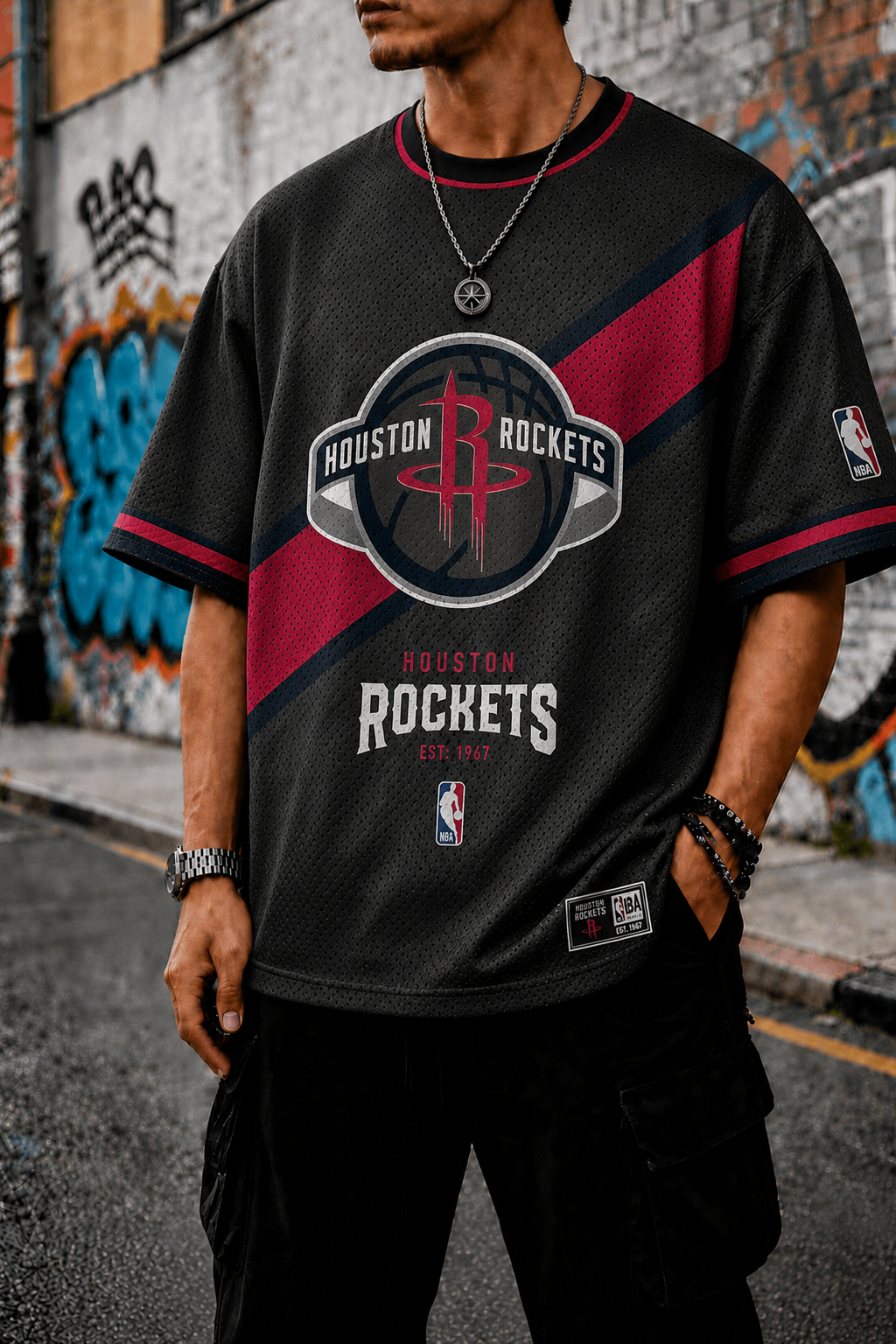 Houston Rockets Themed Tee